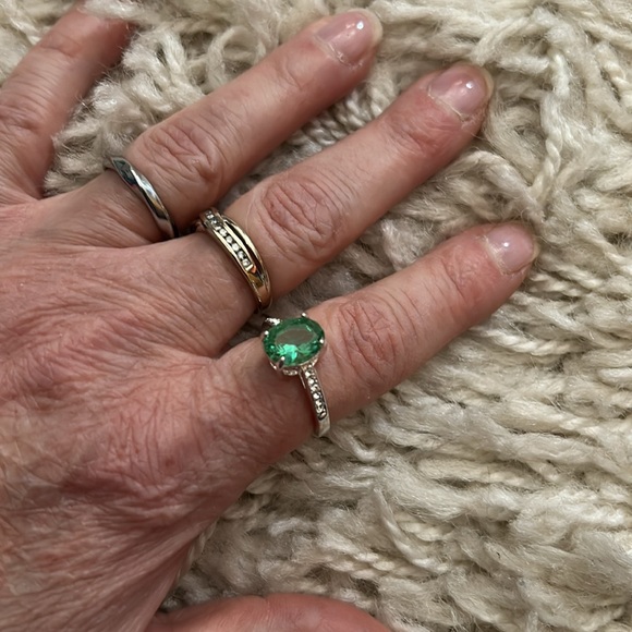 3/$25 Emerald Style Ring - Picture 6 of 6